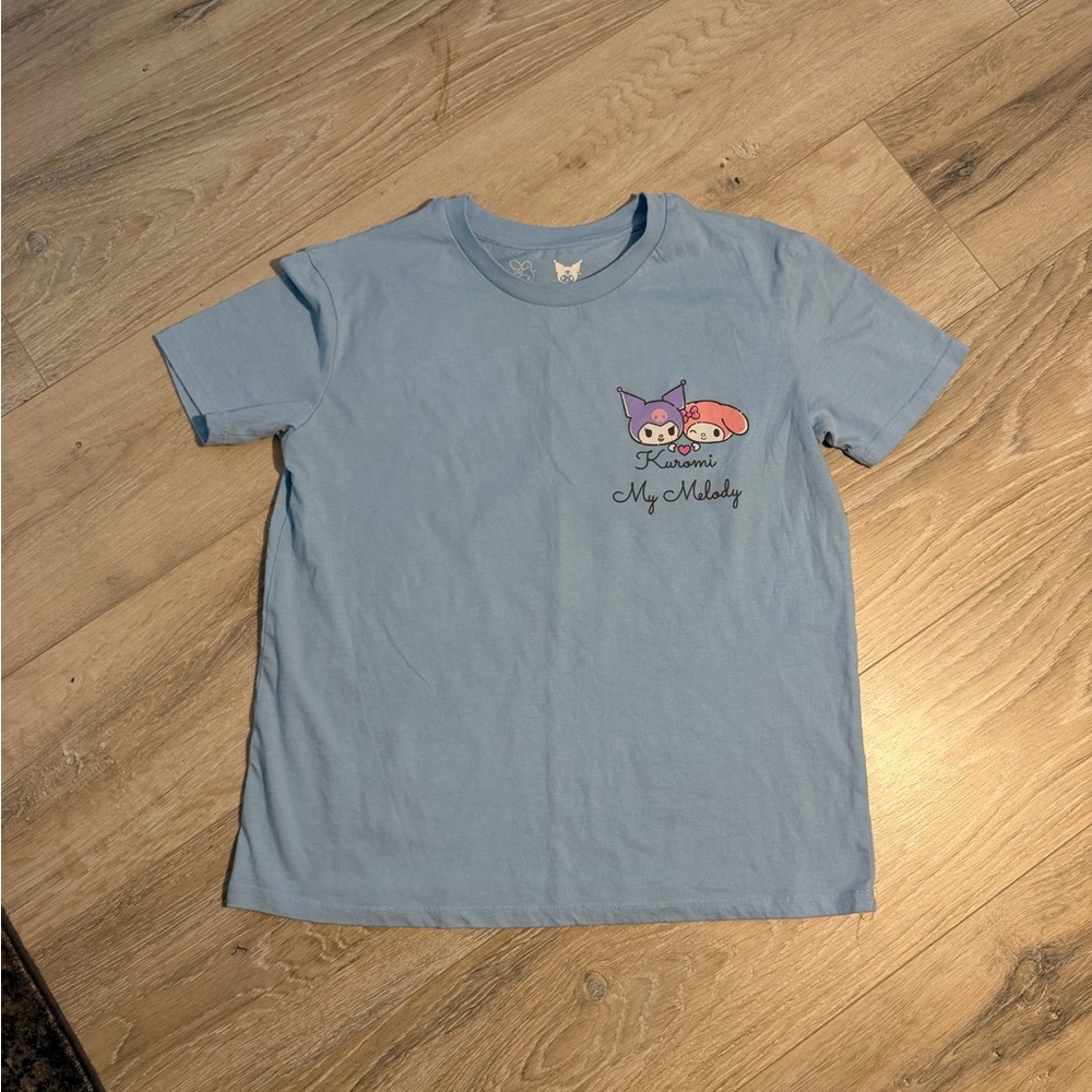 Sanrio Light Blue Kuromi & My Melody Tee